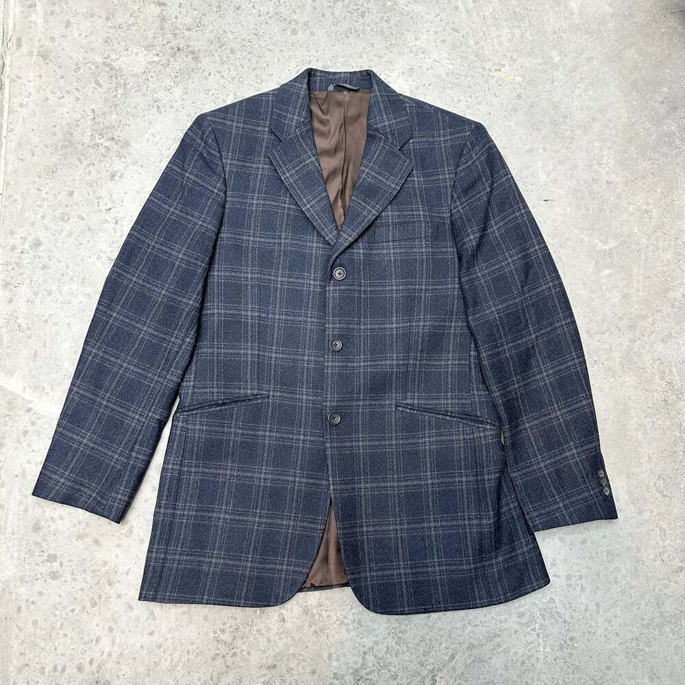 Banana Republic Plaid Wool Blazer - Size 40R